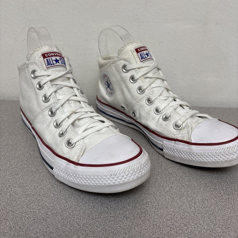 Converse Chuck Taylor All Star High Top Sneaker Unisex 8 White Comfort Lace Up